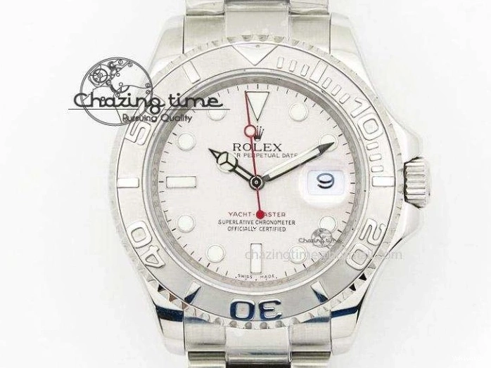 DIWF 904L SA3235 1:1 YG DateJust on Steel Bracelet Jubilee 36mm Best SS Markers Gray Dial Edition Green 0404